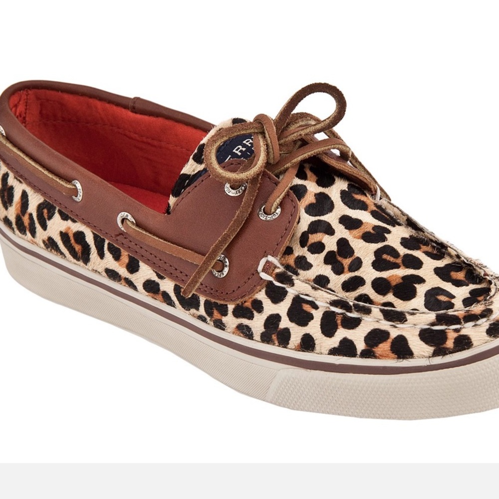 ✨Leopard Sperry Top Siders